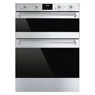 Smeg DUSF6300X 60cm Classic Double Under Counter Oven in St/Steel