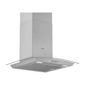 Bosch DWA64BC50B Series 2 60cm Curved Glass Chimney Hood Brushed Steel