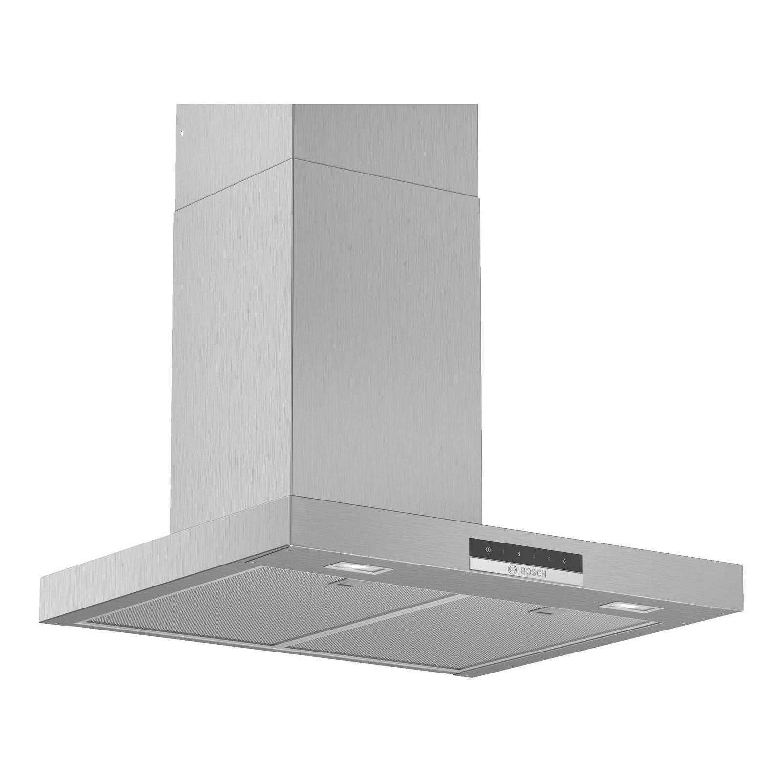 Bosch Dwb66dm50b Serie 4 60cm Slimline Box Design Hood Brushed Steel Bosch Dwb66dm50b Serie 4 60cm Slimline Box Design Hood Brushed Steel