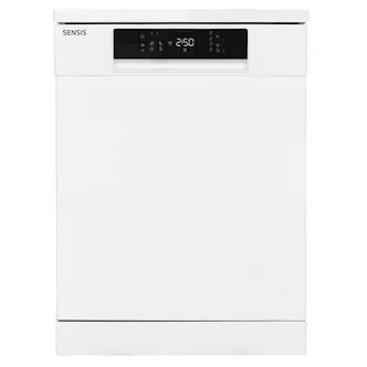 Sensis DWF0214FSDWA 60cm Dishwasher in White 14 Place Setting D Rated with