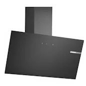 Bosch DWK85DF61B Series 4 80cm Angled Chimney Hood in Black Glass 3 Spee