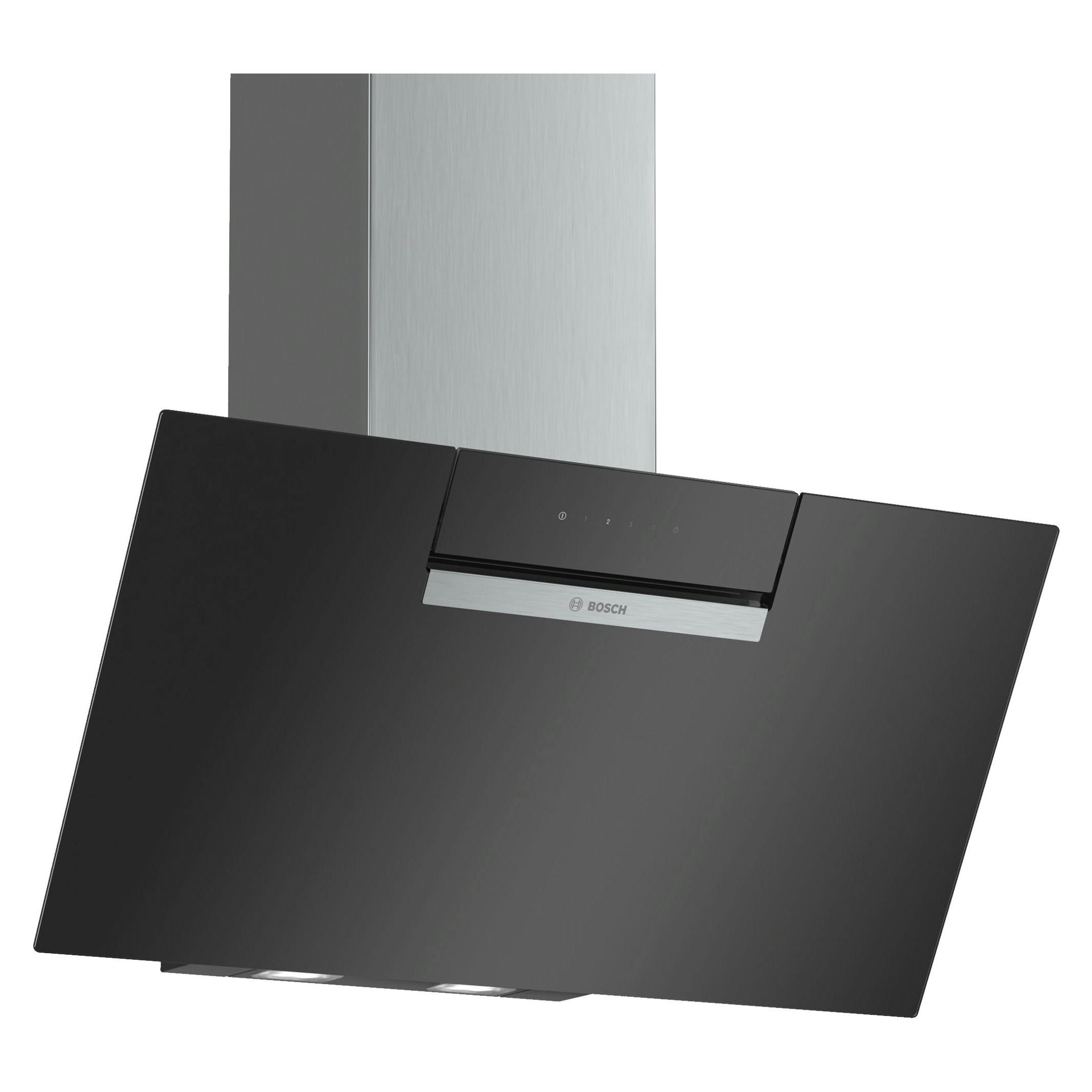 Bosch DWK87EM60B Series 2 80cm Angled Chimney Hood in