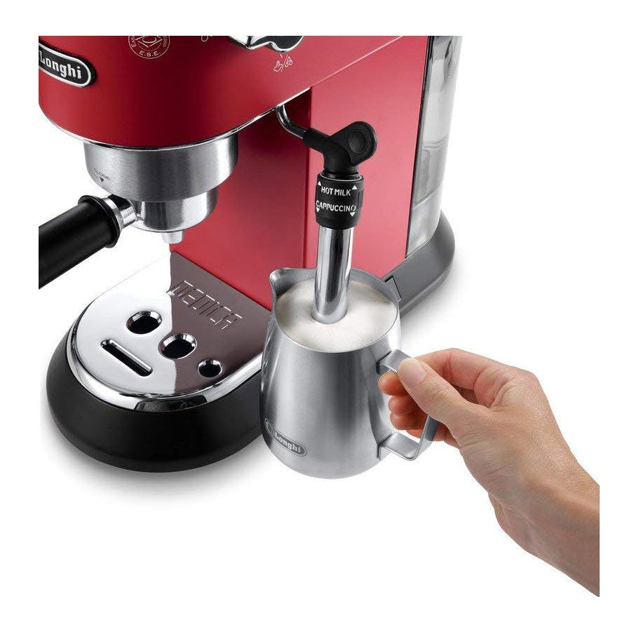 Delonghi EC685R Espresso Coffee Machine in Red, 15 Bar Pump Pressure