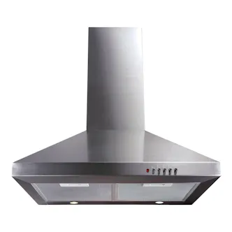 CDA ECH61SS 60cm Chimney Hood in St/Steel 3 Speed Fan