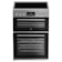 Beko EDC6731S 60cm Double Oven Electric Cooker in Silver Ceramic Hob