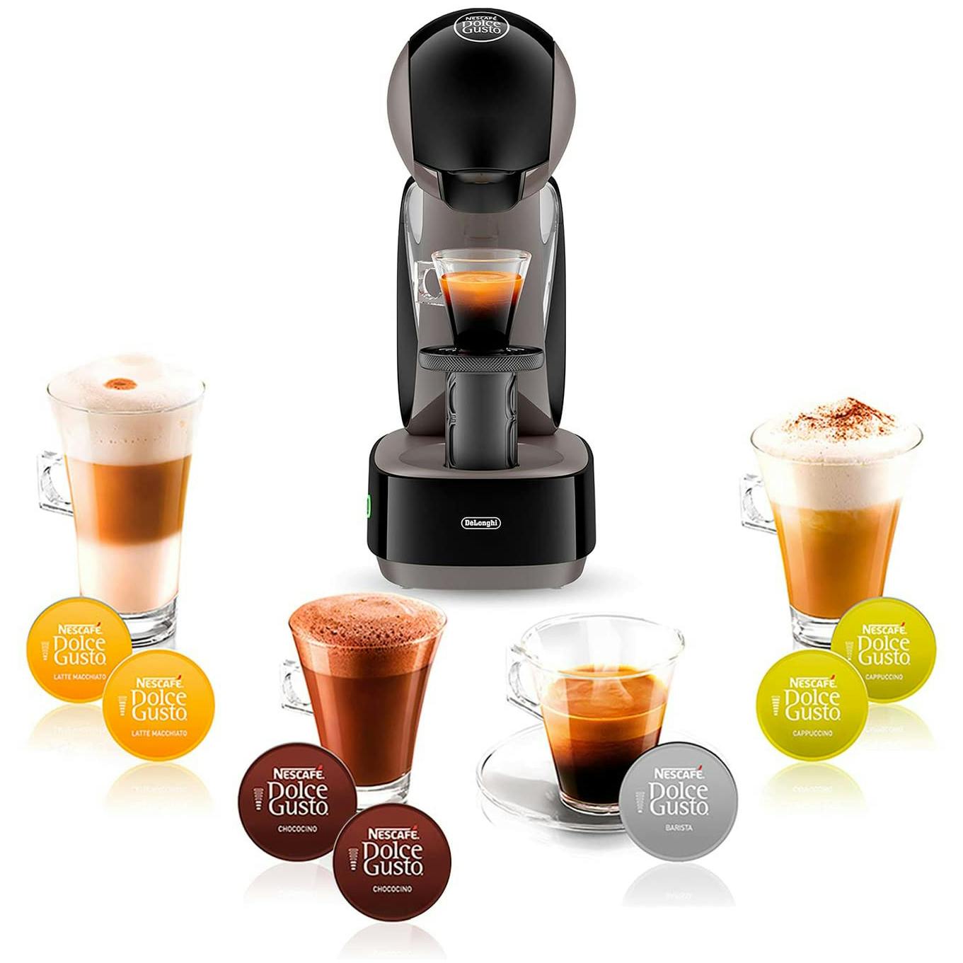 Delonghi EDG260G Nescafe Dolce Gusto Infinissima Coffee Machine - Grey