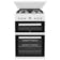 Beko EDG6L33W 60cm Double Oven Gas Cooker in White Glass Lid