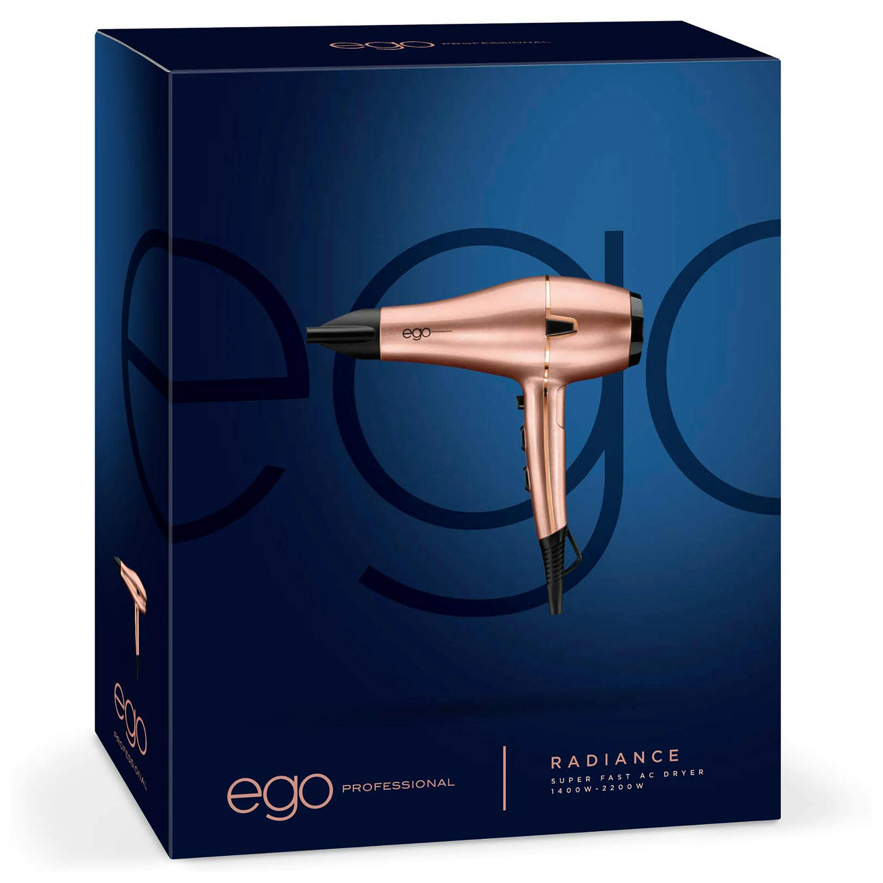 EGO EGO5229U Super-Fast Tourmaline Ceramic AC Hair Dryer - 2100W