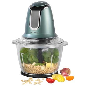 Progress EK3264P Shimmer Glass Chopper - 1.2L 500W