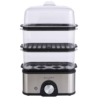 Salter EK5885 3-Tier Compact Food Steamer Multi-Cooker - 500W