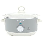 Salter EK6249 Cosmos 3.5 Litre Manual Slow Cooker - Grey 200W