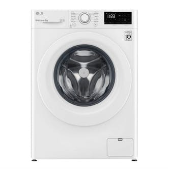 LG F4V308WNW Washing Machine in White 1400rpm 8kg C Rated