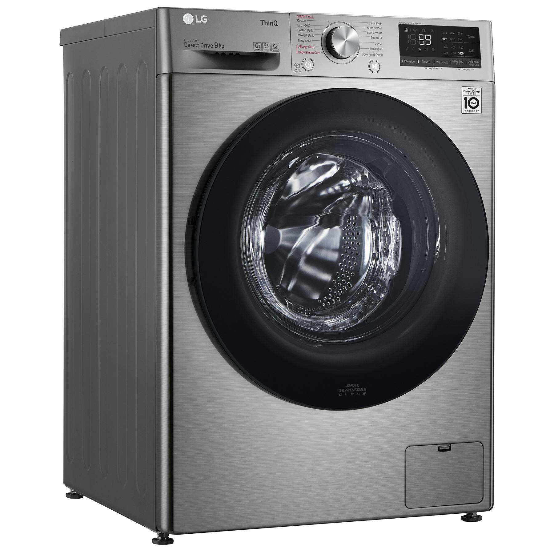 Lg steam online washer