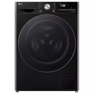 LG F4Y711NCTN1 11kg 1400 Spin Washing Machine in Onyx Black A Rated wi