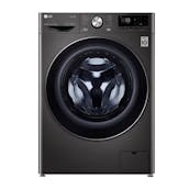 LG F6V1009BTSE Washing Machine in Black Steel 1600rpm 9kg A Rated