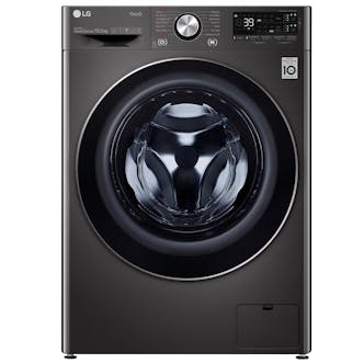 LG F6V910BTSA Washing Machine in Black Steel 1600rpm 10.5kg A Rated