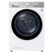 LG FDV1109W 9kg Dual Heat Pump Condenser Dryer in White A+++ Rated