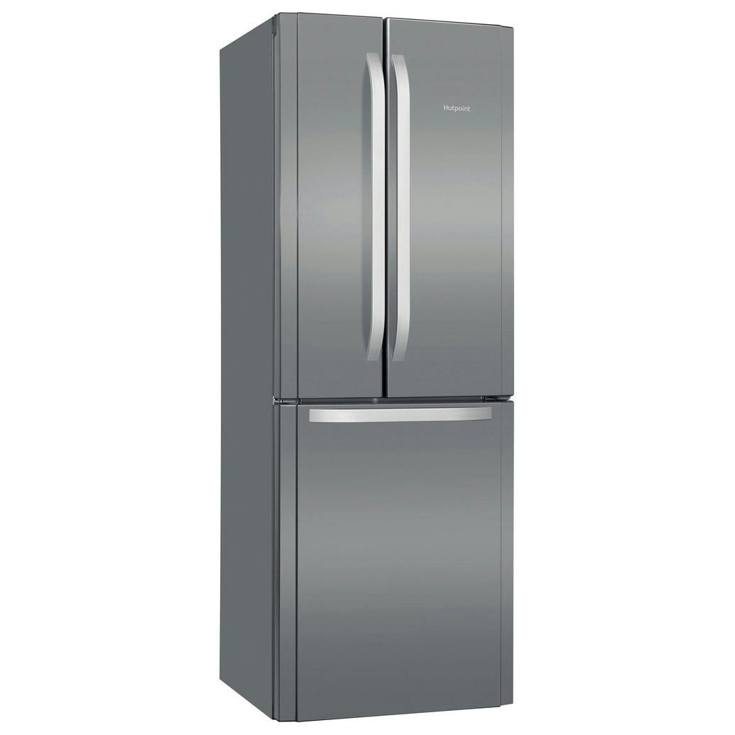 Hotpoint Ffu3d 1x 70cm 3 Door Frost Free Fridge Freezer In St St 1 96m F
