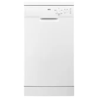 AEG FFX52507ZW Series 5000 45cm Slimline Dishwasher in White 10 Place