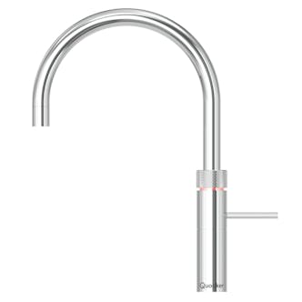 Quooker FNRCHR Fusion Round Spout Boiling Water Tap in Polished Chrome