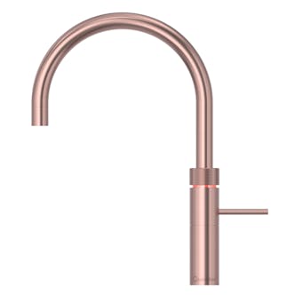 Quooker FNRRCO Fusion Round Spout Boiling Water Tap in Rose Copper