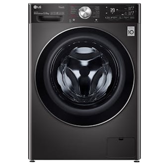 LG FWV1128BTSA Washer Dryer in Black Steel 1400rpm 12kg/8kg E Rated