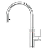 Quooker FXRCHR Flex Round Spout Boiling Water Tap with Flexible Pull O