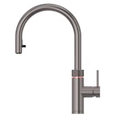 Quooker FXRGME Flex Round Spout Boiling Water Tap with Flexible Pull O