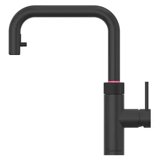 Quooker FXSBLK Flex Square Spout Boiling Water Tap with Flexible Pull