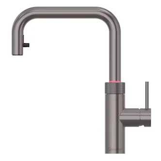 Quooker FXSGME Flex Square Spout Boiling Water Tap with Flexible Pull