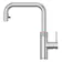 Quooker FXSSST Flex Square Spout Boiling Water Tap with Flexible Pull
