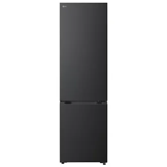 LG GBBS524CEV 203cm High 60/40 Frost Free Fridge Freezer in Black Ste