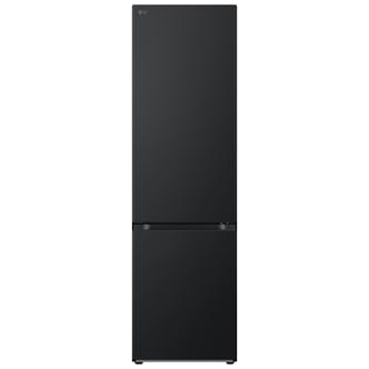 LG GBV5240CEP 60cm Frost Free Fridge Freezer in Steel 2.03m C Rated