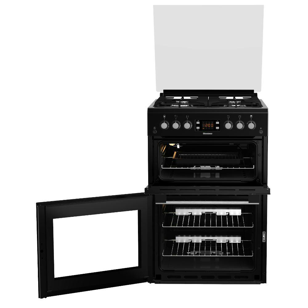Blomberg GGN64Z 60cm Double Oven Gas Cooker in Black