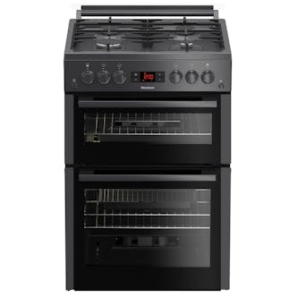 Blomberg GGN65N 60cm Double Oven Gas Cooker in Anthracite 78/34 Litre