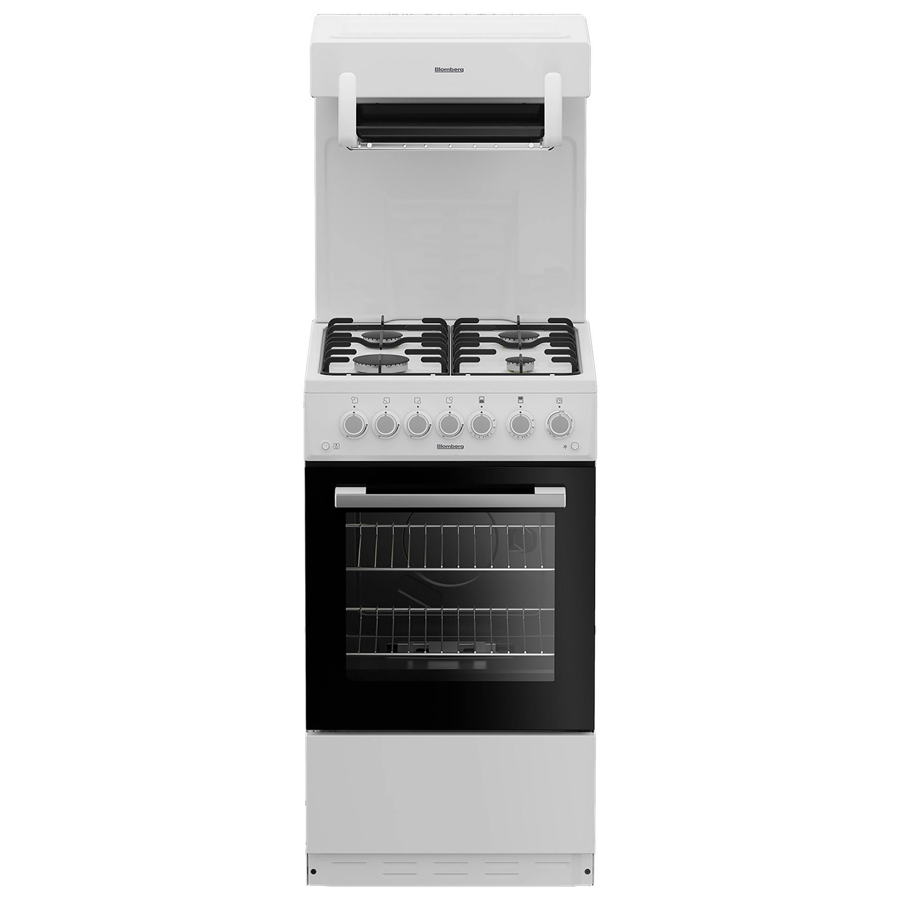 Single gas oven on sale with grill