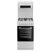 Blomberg GGS9151W 50cm Single Oven Gas Cooker in White Eye Level Grill