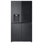 LG GMG96CRAFT InstaView American Fridge Freezer in Essence Black Stee