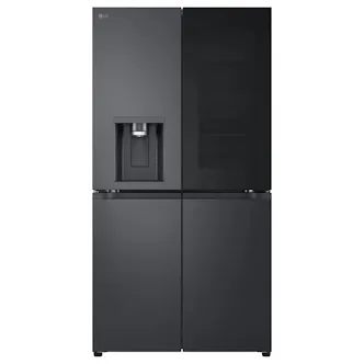 LG GMG96CRAFT InstaView American Fridge Freezer in Essence Black Stee