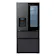 LG GMGS50DEEP InstaView American Fridge Freezer in Essence Black Stee