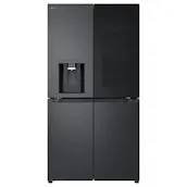 LG GMK960EV2E InstaView American Fridge Freezer in Essence Black Stee