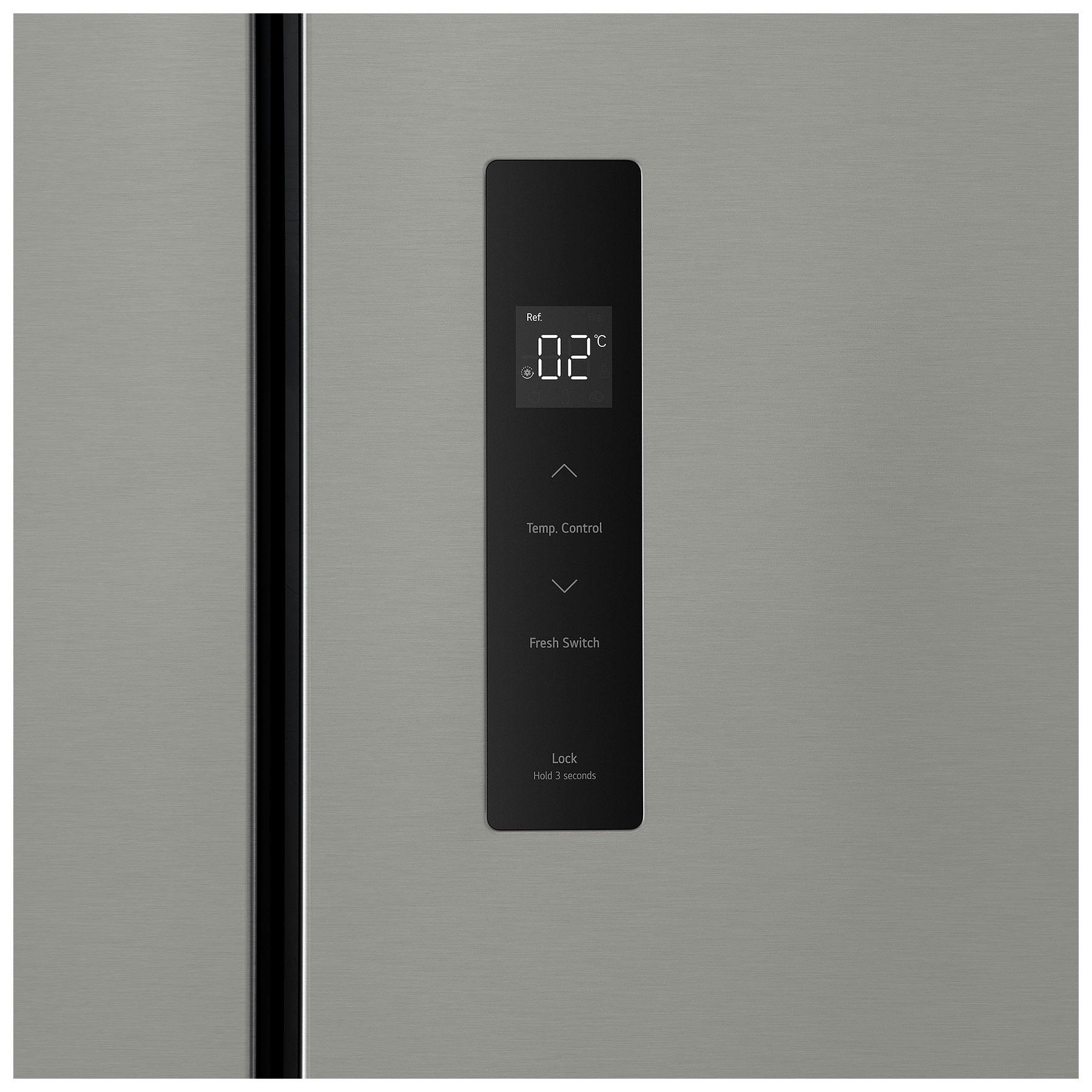 LG GMM41MSBEM American Fridge Freezer in Silver Frost Free