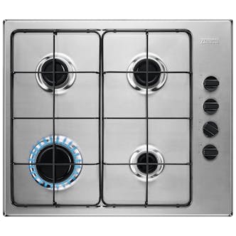 Zanussi GNN640X 60cm Series 20 Built In Gas Hob in Stainless Steel