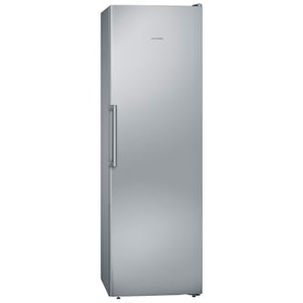 Siemens GS36NVIEV iQ500 186cm High Freezer Frost Free in Brushed Steel 60