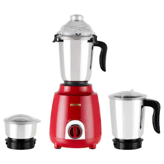 Geepas GSB44120UKRD 3-in-1 Mixer Grinder in Red - 600W
