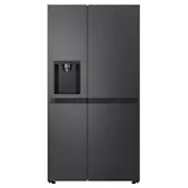 LG GSLC41EPPE American Fridge Freezer in Essence Matte Black with Ice