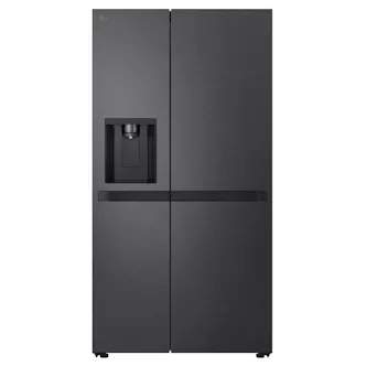 LG GSLC41EPPE American Fridge Freezer in Essence Matte Black with Ice