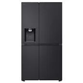 LG GSLE91EVAB InstaView American Fridge Freezer in Essence Black Stee