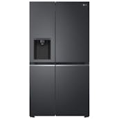 LG GSLV70MCTD American Fridge Freezer in Matte Black NP I&W D Rated