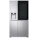 LG GSXE90BSAD InstaView American Fridge Freezer in Brushed Steel with